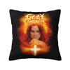 Custom Ozzy Osbourne Prince Of Darkness Cushion Cover Heavy Metal Band Rock Velvet Nordic Throw Pillow Case Home Decoration