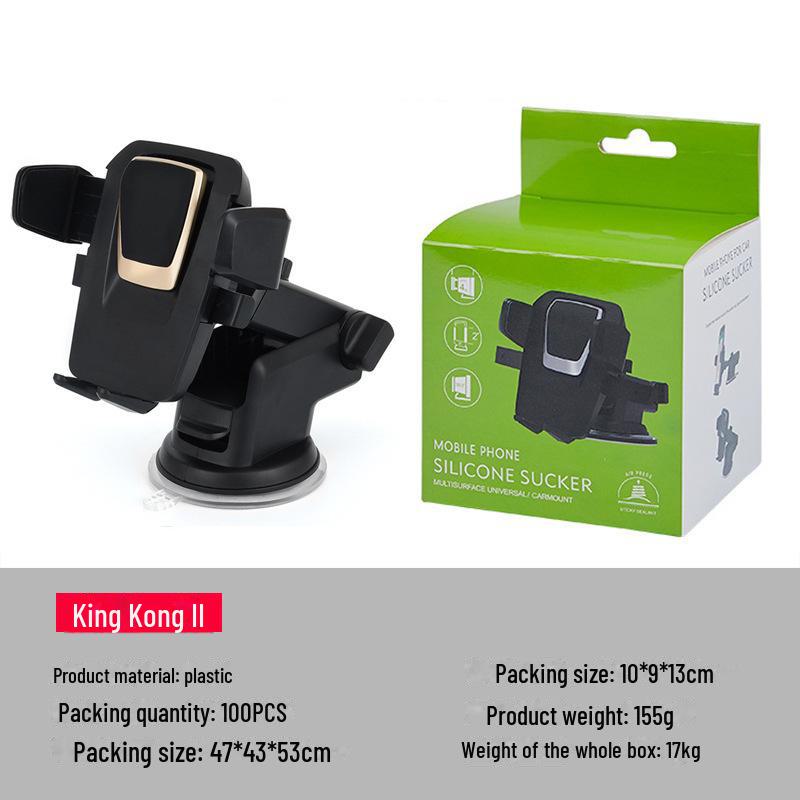Suporte de telefone para carro giratório 360° com saída de ar e suporte de sucção para painel