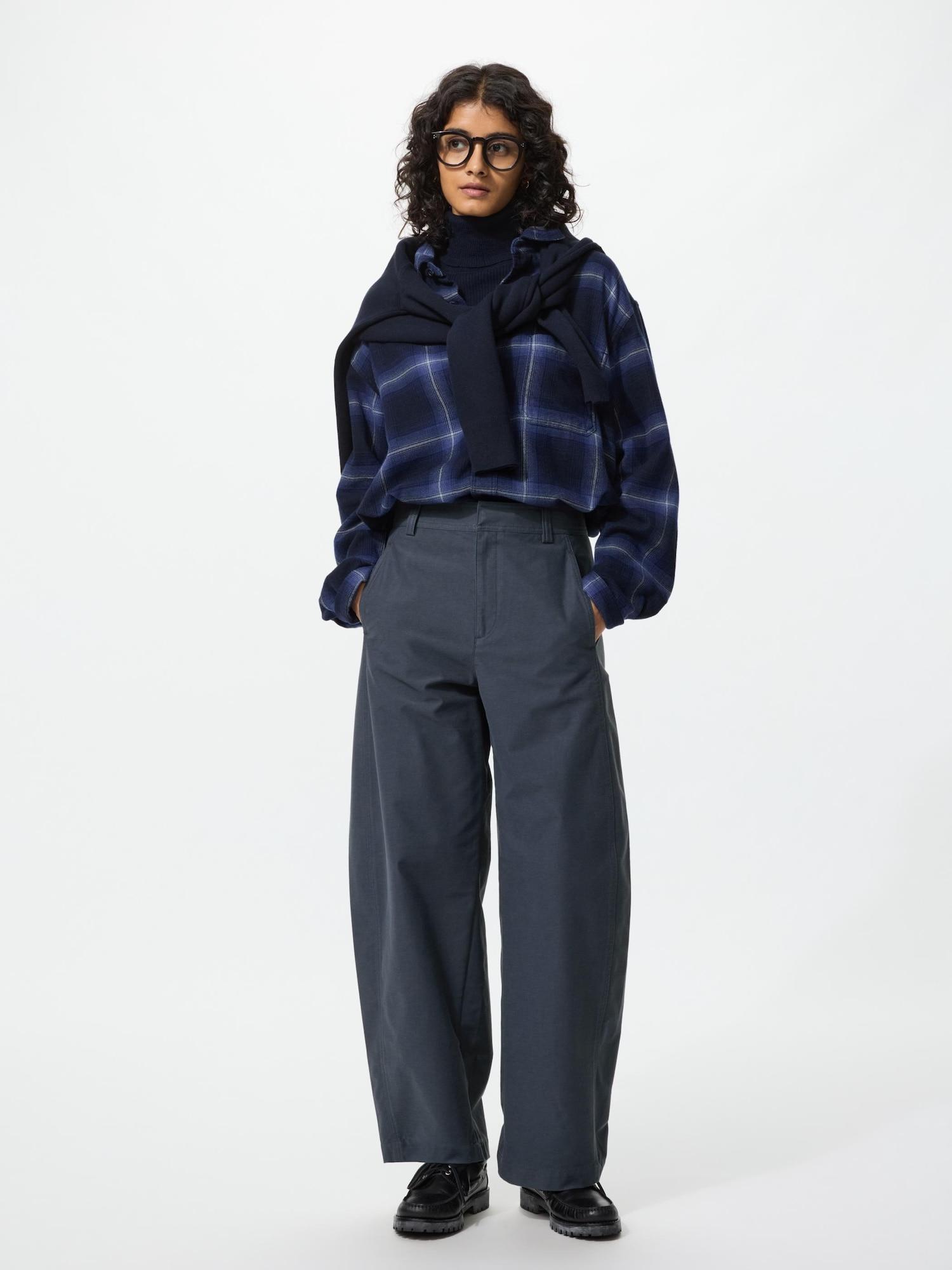 

Штаны Uniqlo Japan Jersey Barrel Leg 08 DARK GRAY/L