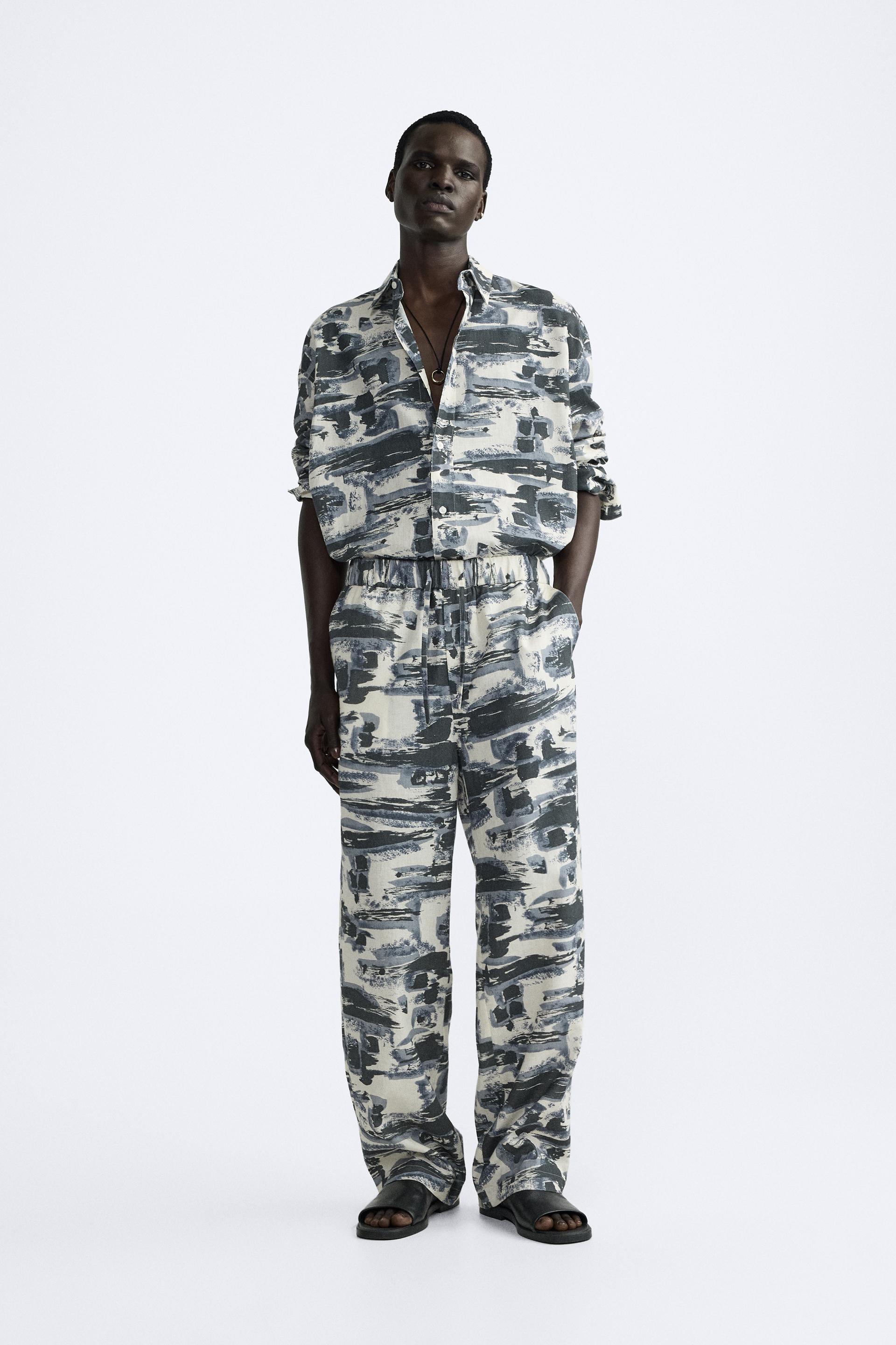 

БРЮКИ С АБСТРАКТНЫМ ПРИНТОМ – ОГРАНИЧЕННЫЙ ВЫПУСК