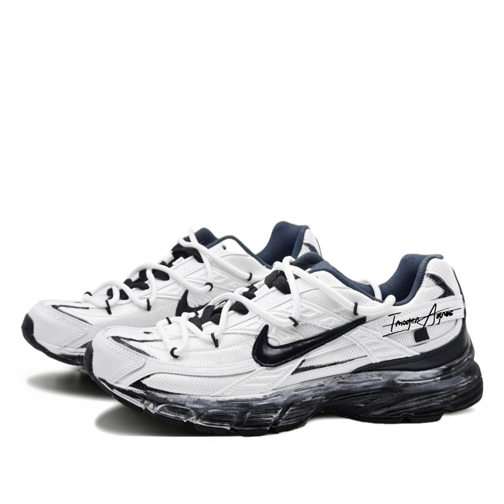 Nike Initiator Low top Running Shoes Unisex Black White Gray DZ2776-141(Team221)