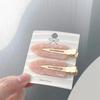 2Pcs Korean Style Hair Styling Tool Simple Pink Seamless Hair Clip For Women Sweet Fresh Bangs Clip Duckbill Clips Hairpins