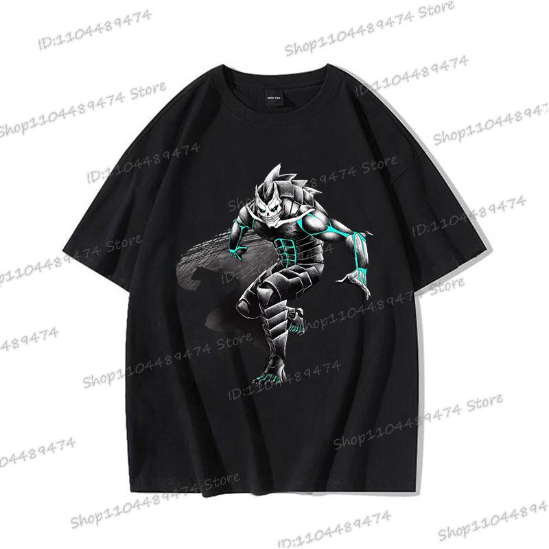 Anime Kaiju No 8 Tričko Kafka Hibino Pánské Vtipné Manga Trička Volná Kulatý Výstřih Grafická Trička Y2K Komiks Kaiju No 8 Bavlněné Tričko