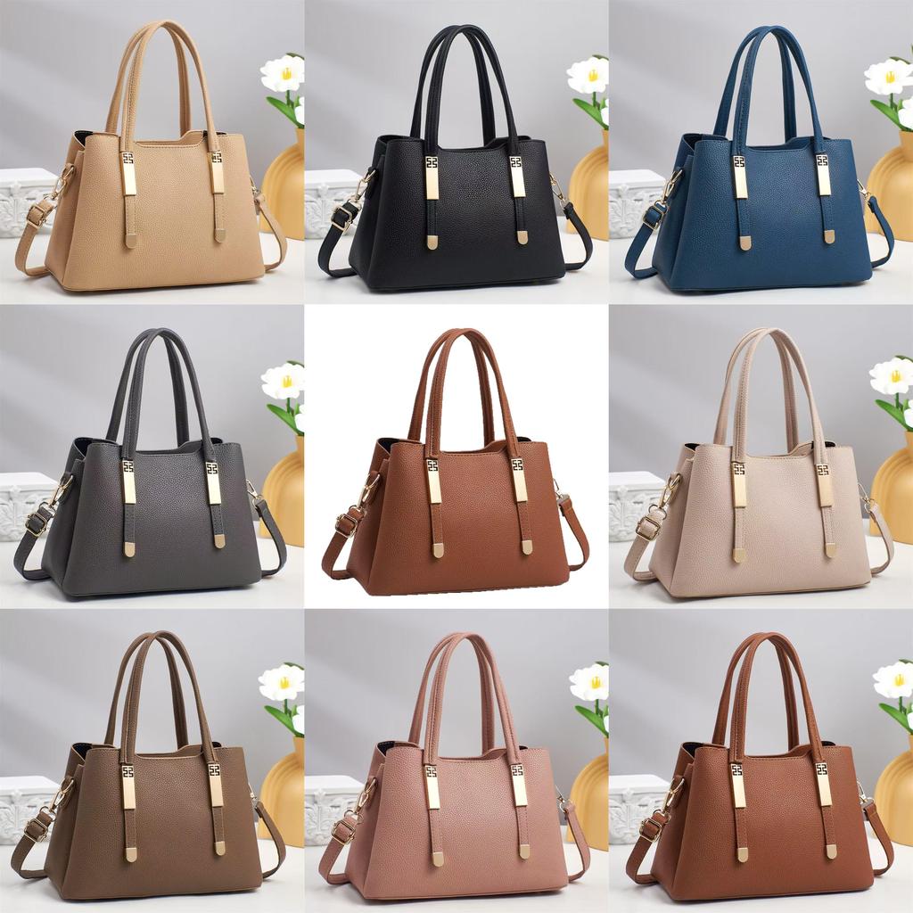 Womens Vintage Style Pu Motorcycle Bag With Zipper Closure For Day Use