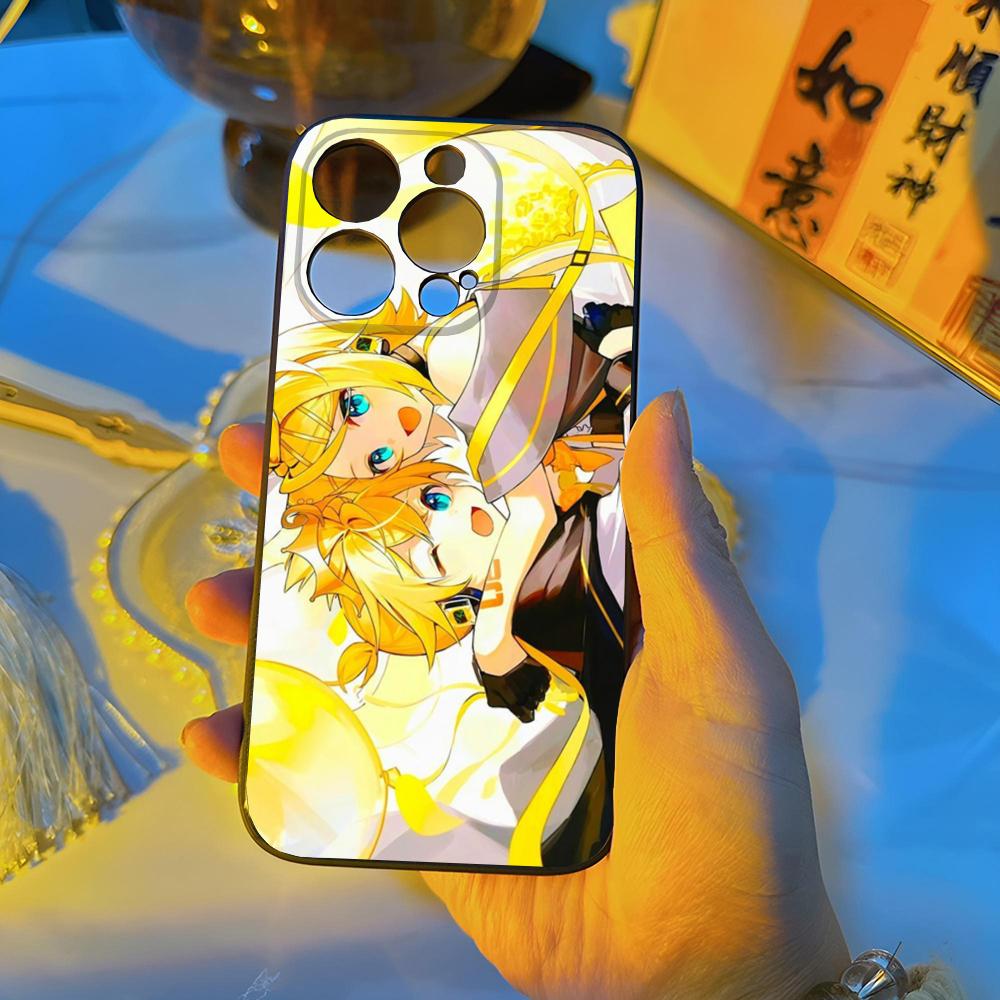 

Чехол для телефона KagamineS Rin Len Funda Для iPhone 14 13 17 16 11 15ProMax 12 Pro Max Mini Xr Xs X 7 Plus Чехлы iPhone 11 Pro Max