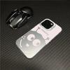 New pink and sleek iPhone 18 Pro Max case, 16mm silver, IMD15, cute cartoon protective case.