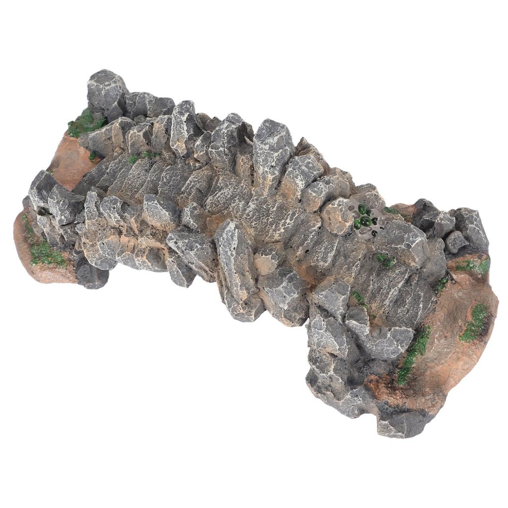 Aquarium Arch Bridge Resin Safe Simulation Decoration Fish Tank Bridge Ornament for Landscaping