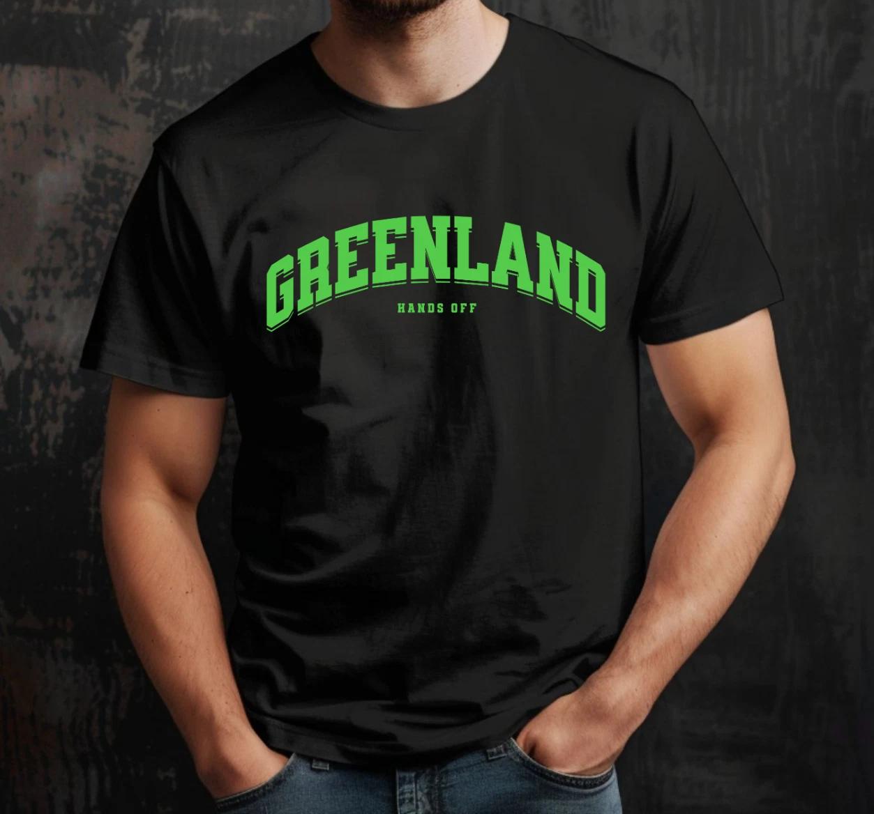 Greenland Hands Off – Bold Statement Gildan 5000 Unisex Graphic Tee M
