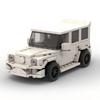 -84923 White -Amg G63 Building Block Compatible Assembly Gift Ornament Small Particles