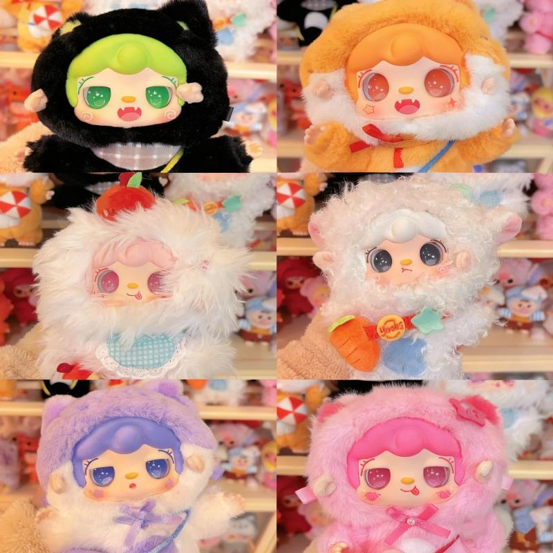 Yooki V2 Kitten Kindergarten Series Vinyl Plush Blind Box Dolldesktop Ornament Backpack Charm Trend Toys Fun Mystery Box Gifts