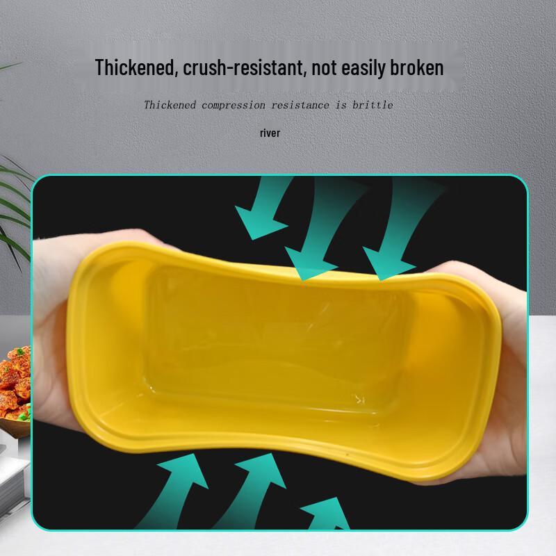 Japanese Style 700ml Rectangular Disposable Food Container