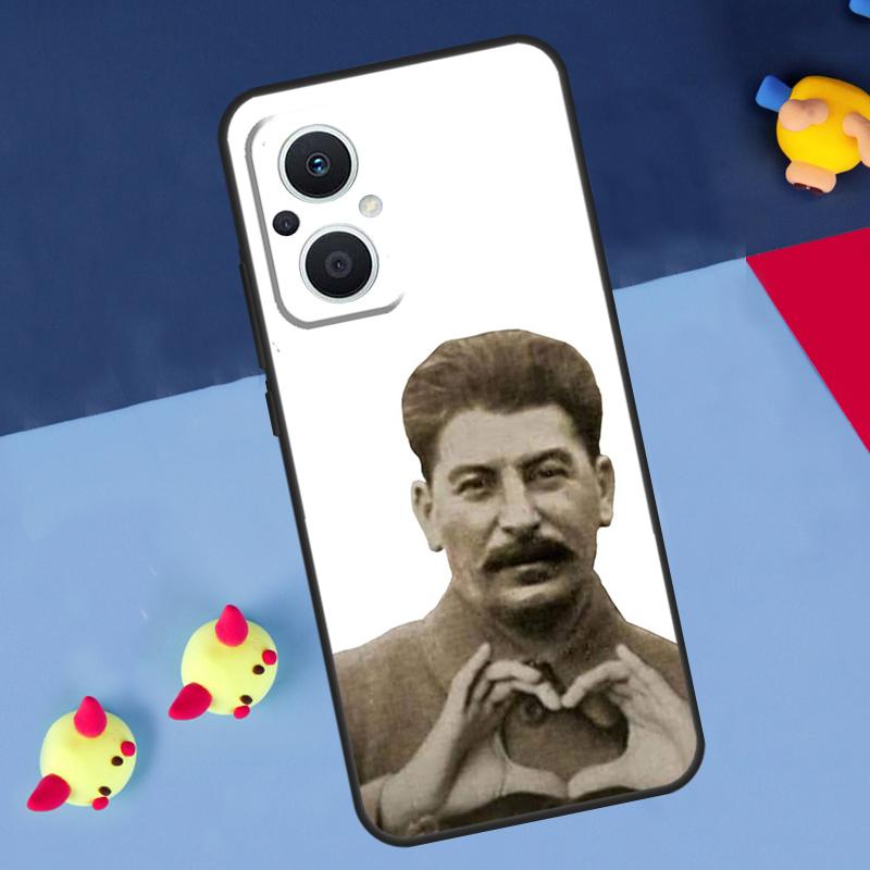 Russian Stalin Ussr For OPPO Reno 12F 13F 14F 11F 10 11 12 13 14 Pro 8T 7 8 Lite OPPO Find X9 X8 X6 X5 Pro Case