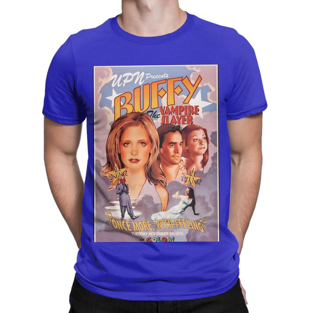 bBuffy The Vampire Slayer Band Once More With Feeling Funny 100 Cotton TShirt Buffy The Vampire Slayer Band Tops Tees For Unisex