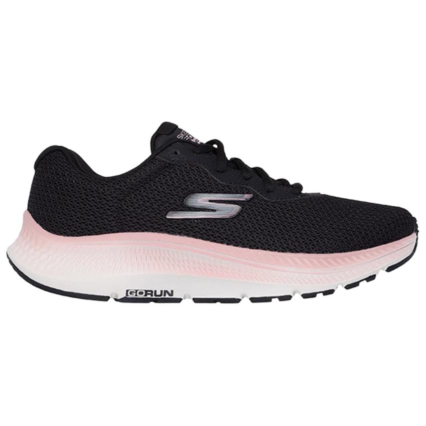 Skechers Go Run Consistent Comfortable Versatile Durable Lightweight Low-Top Running Shoes Women Running Shoes Black 128621-BKMV
