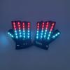 LED Wolverine Gloves & Tricolor Luminous Arc Glasses for Stage and Bar Performances