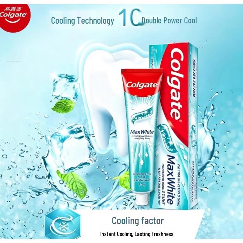 Colgate Crystal Clear Whitening Fluoride Toothpaste