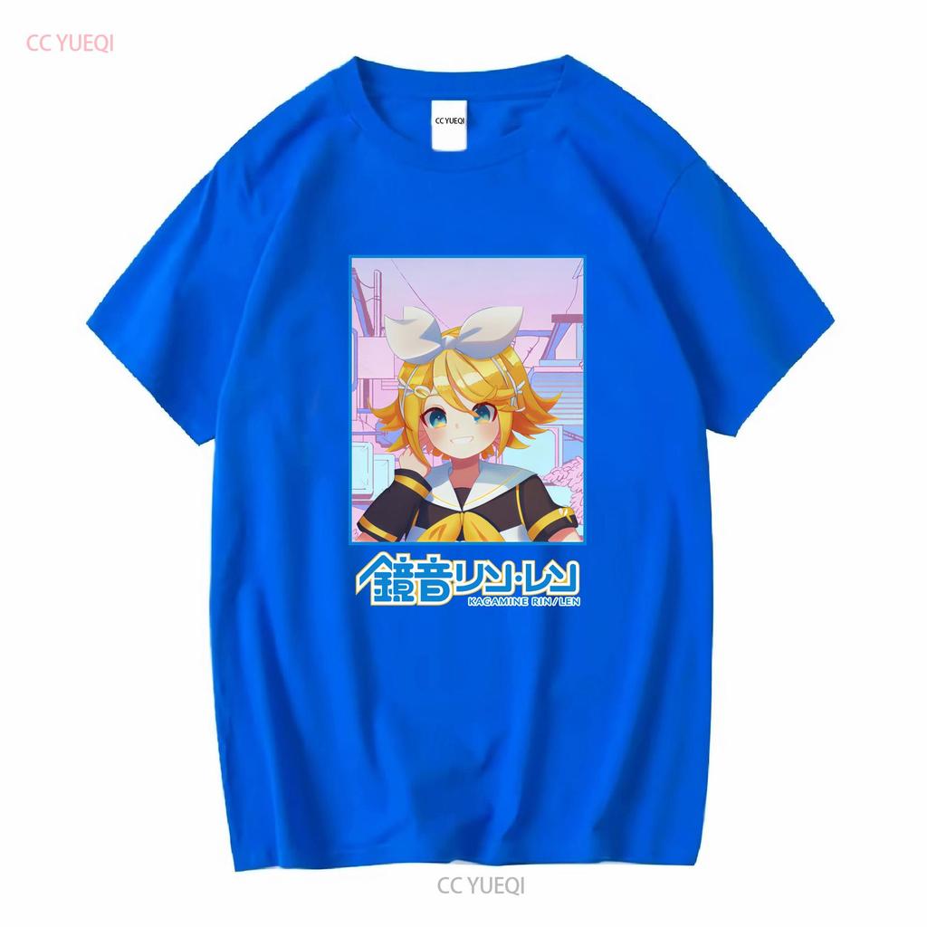 Kagamine Rin Original Graphic Art T Shirt Alternative Urban Streetwear for Shirtns Edgy Fashion Girls Tee Boys Vocaloids