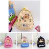 Cute Cartoon Capybara Bath Sun Letter Print Children Backpack For Daycare