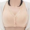 Mom Underwear Threaded Bra Medium and Old Vest Bra Front Buckle No Steel Rim Soft Cotton Bra