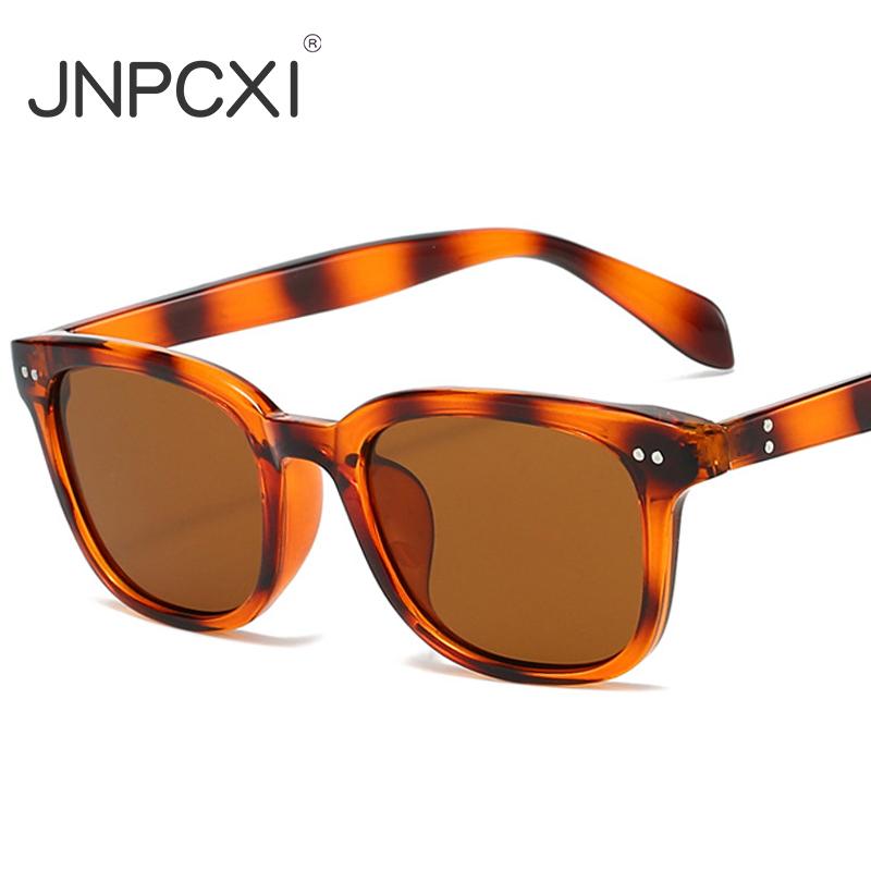  Fashion Square Rivets Men Sunglasses Shades UV400 Retro Women Jelly Color Sun Glasses