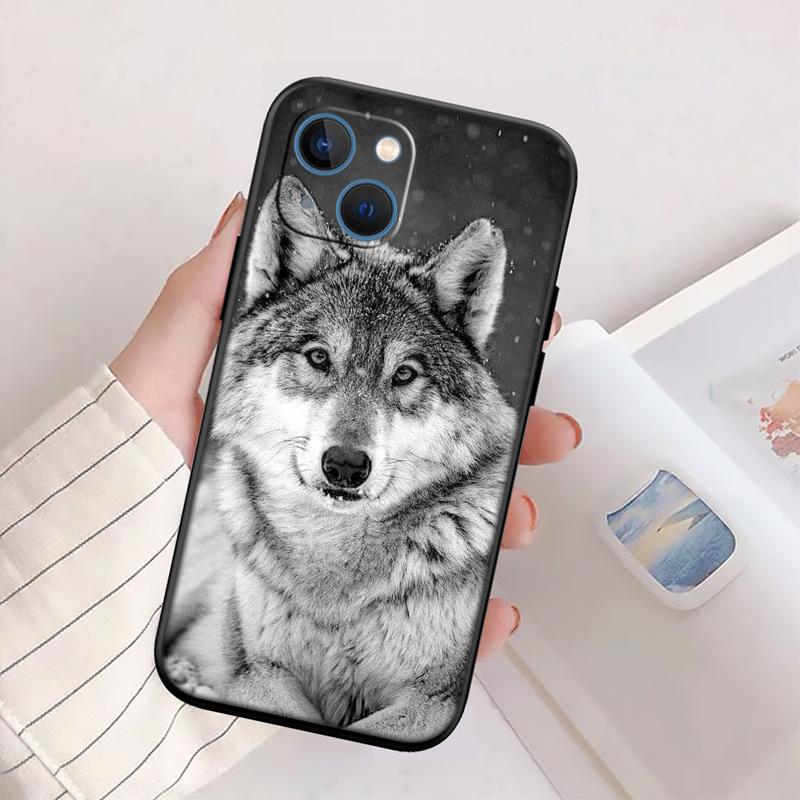Animal Wolf Phone Case for Samsung Galaxy S20 S21 S22 Ultra FE + Plus A21S A22 A24 A25 A26 A30 A30S A31