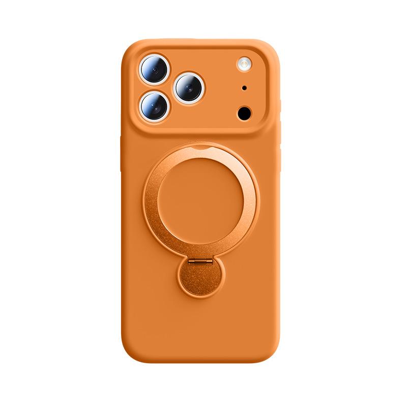 Custodia con Laccio per iPhone 17 Pro Max/Pro in Silicone Liquido Magnetica Anti-Caduta con Supporto a 360°