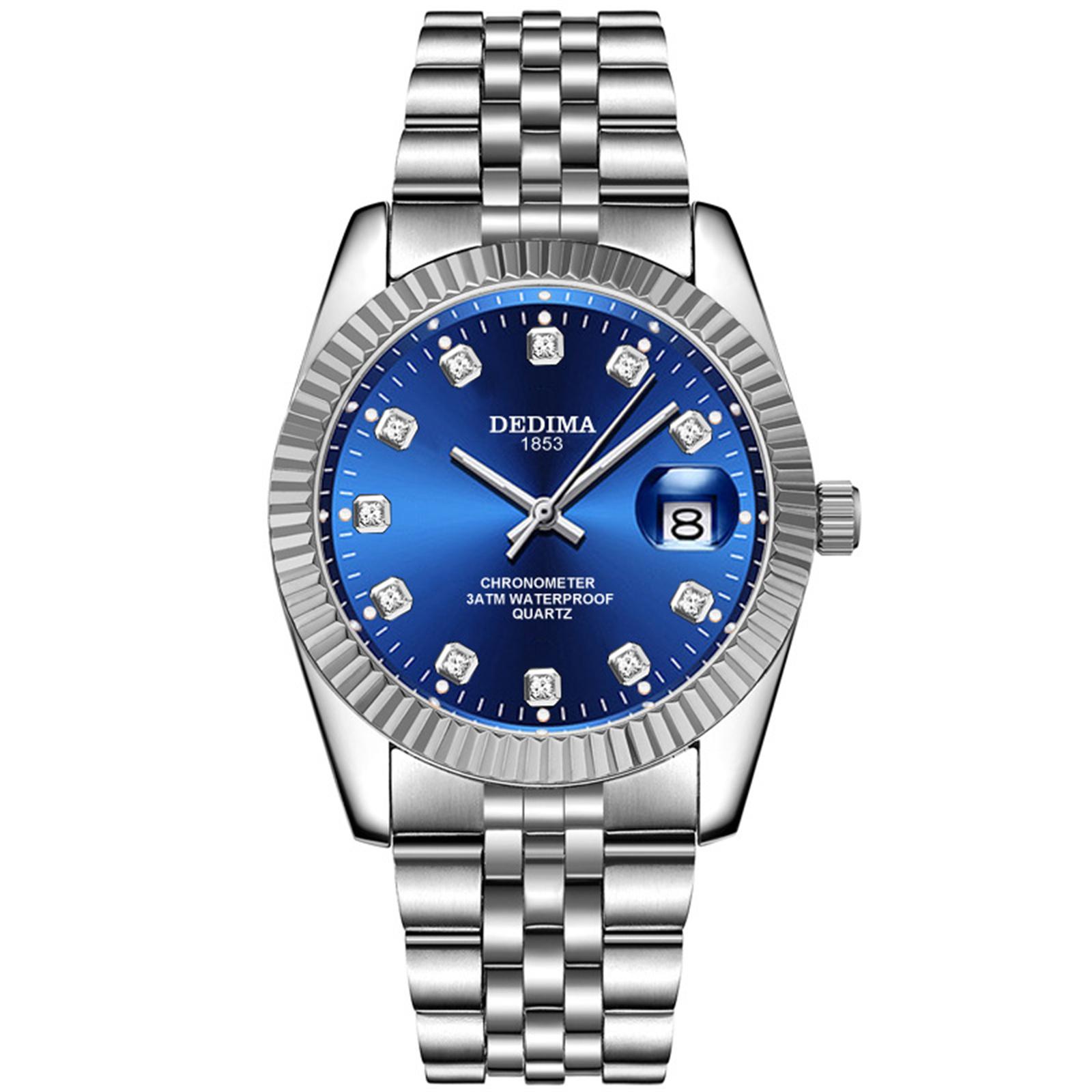 

Мужские водонепроницаемые светящиеся наручные часы-будильник для бега One Size