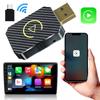 Wired To Wireless Carplay & Android Auto 2 in 1 Dongle Bluetooth-Compatible 5.0 WiFi for Factory Wired Carplay Android Auto Cars