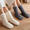 Verdickte Thermosocken Damen Winter Warm Zuhause Weich Verdickt Plus Samt Schlaf Anti-Rutsch Boden Hausschuh Socke Halloween Geschenk