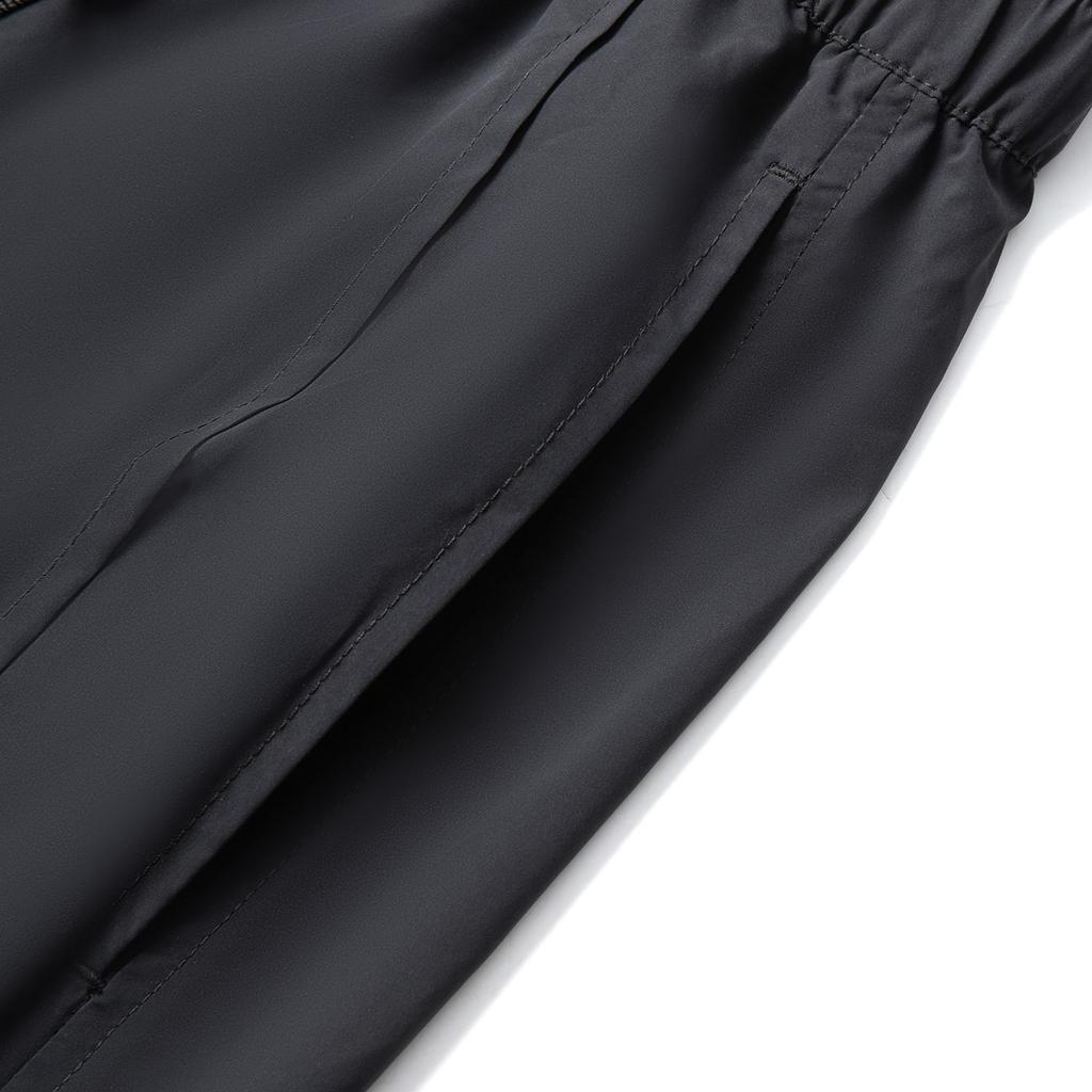 Li Ning Sports Lifestyle Series Solid Color Mid Waist Versatile Breathable Casual Long Skirt Women Skirts Black ASKV252-2