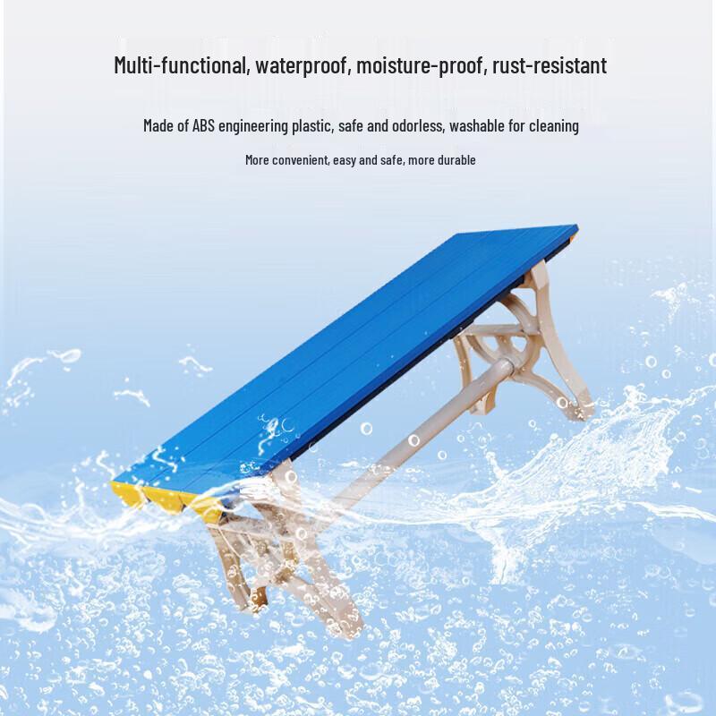 Bituozhe Outdoor Waterproof ABS Plastic Bench