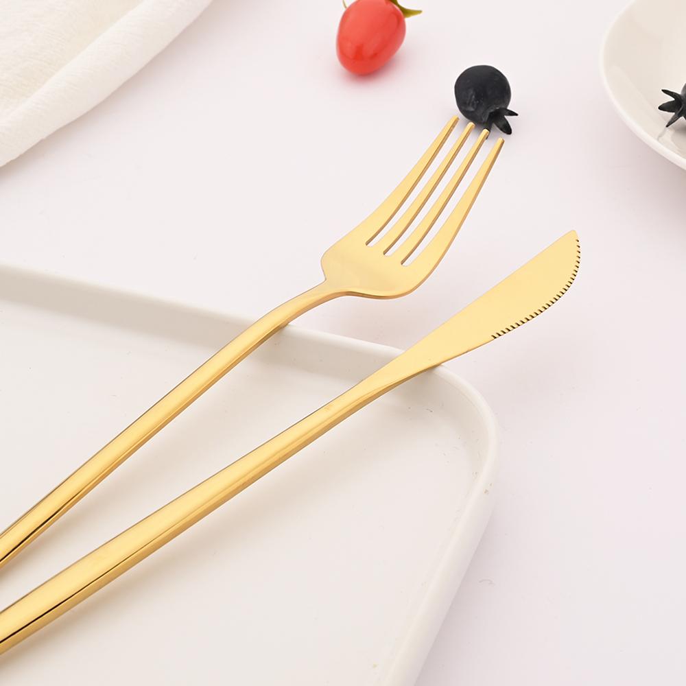 4Pcs Stainless Steel Forks Flatware Dinner Salad Forks Fine Flatware Fruit Forks for Home Kitchen Restaurant Office School