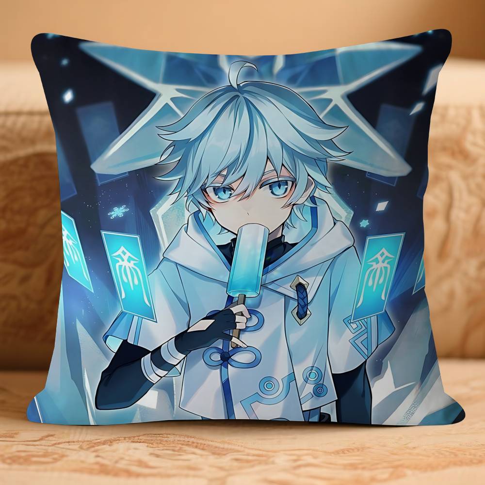 C-chongyunS CARTOON Pillow Case Removable Washable Cushion Cover – All-Season Soft Linen