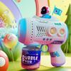 Hot Stitch Electric Bubble Gun Kids Toy Bubbles Machine Automatic Soap Blower With Light Outdoor Toy Boys Girls Birthday Gift