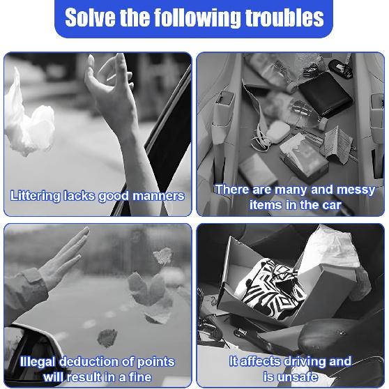 Leather Car Cup Holder, Hanging Automotive Back Seat Bottle Holders, Scratch-Resistant Vehicle Door Drink Holder, Clip-On Auto Organizer Accessories