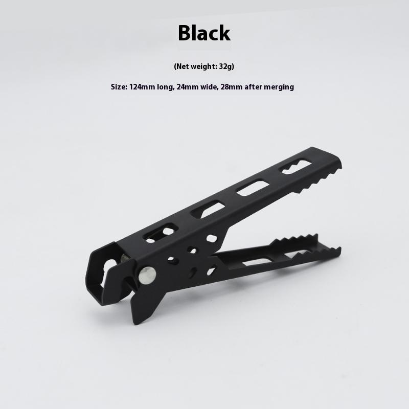 Anti-Scalding Alloy Pot Clip Heat Resistant Bowl Gripper Kitchen Accessories Home Outdoor Pan Dish Food Clamp Practical Tool