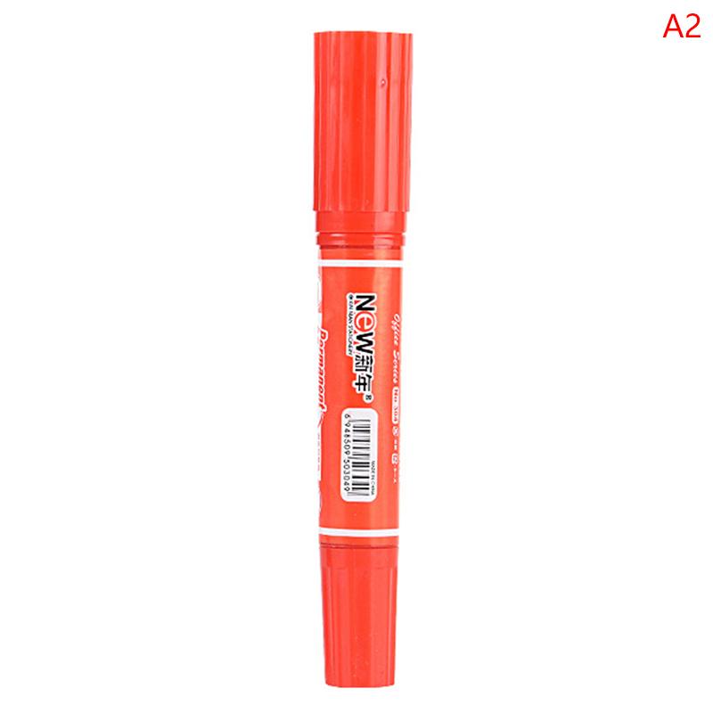 

Водостойкий Перманентный Маркерпуля Офисные Принадлежности Двусторонние Перманентные Маркеры красный