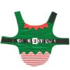 Green Elf Pet Cosplay Costumes Striped Comfortable Christmas Dog Clothes Lovely Pet Clothing Puppy Vest Coat