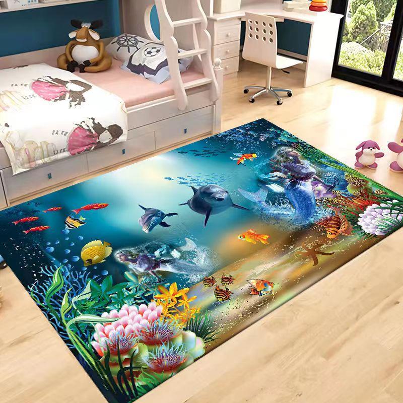 3D Carpet Floor Mat Simulation Landscape Pattern Living Room Carpets 200x300 Home Decor Sofa Mat Bedroom Bedside Rugs Non Slip