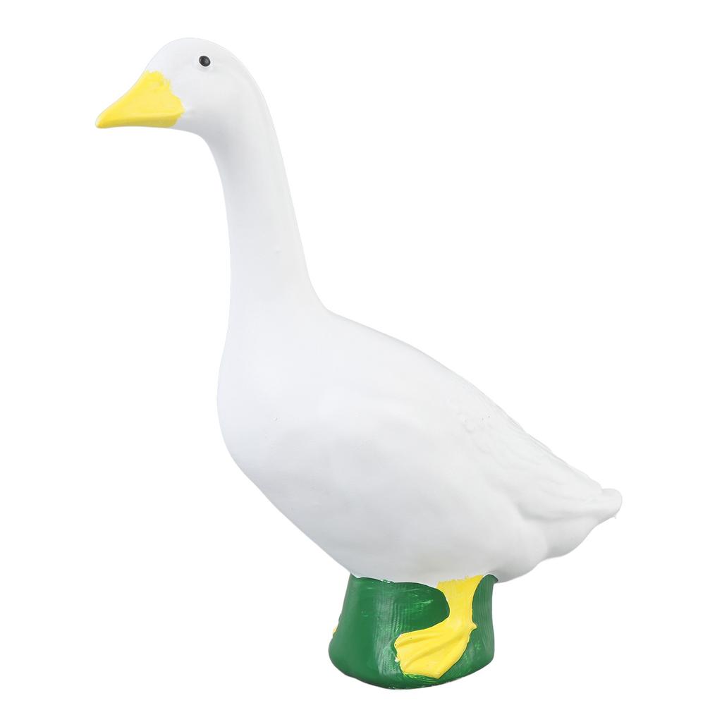 Goose Statue Resin Delicate Details Lifelike Exquisite Craft Goose Figurine Sculpture Ornament Decoration for Home