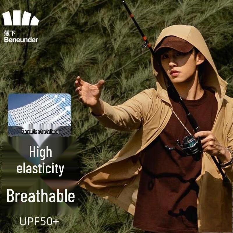 Beneath the Banana Tree Men's Lightweight UV Protection Outdoor Jacket