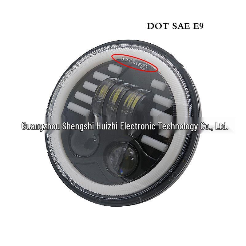 5.75" LED Streamer Headlight for Harley Motorcycle Modifications