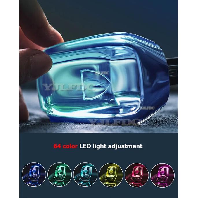 For Volvo 2017-2025 Replacement Crystal Gear Lever Stick Shift Knob Handle Interior Shitfer XC60 XC90 V60 V90 S60 S90 C40