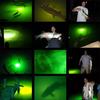 Super Bright 30W Warterproof LED Fishing Light Underwater Fish Lure Bait Lamp Green Blue White Light Fishing Tools DC 12V 24V