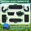 Helmet Padding Inserts 2cm Soft Thickened Foam Pads Batting Helmets Padding Kit For Baseball Catchers Batting Softball Outdoor
