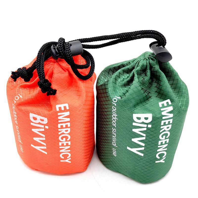 Emergency Sleeping Bag Ultra Waterproof Mylar Thermal Blankets Lightweight Survival Sleeping Bag Keep Warm For Camping Hiking