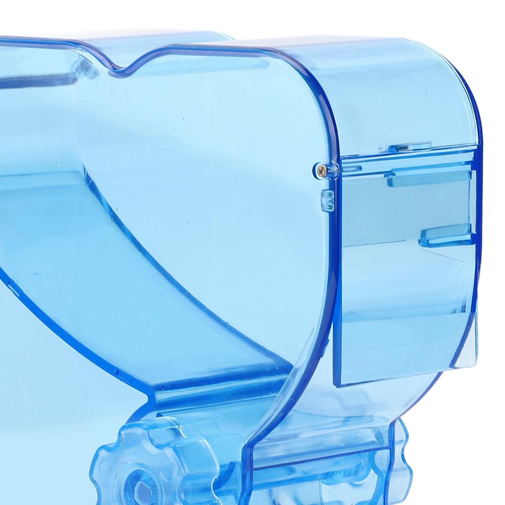 Zahnwatte Rollenbox Blau Sicher Robust Stromlinienförmiges Design Kardioider Watte Rollenspender