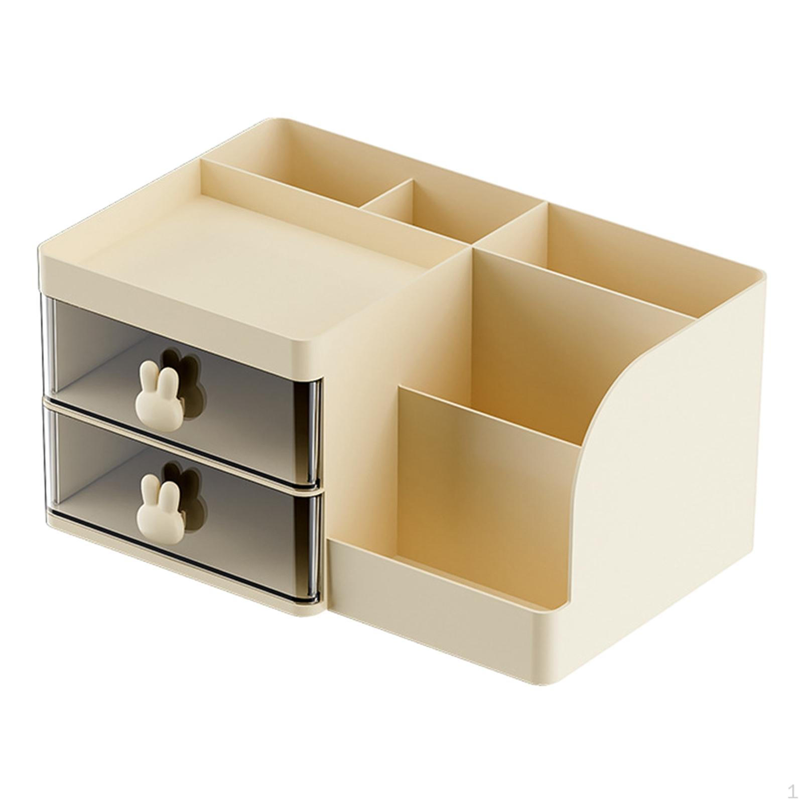 

Настільні органайзери Стійка для зберігання Аксесуари Косметика Стіл із великими відділеннями жовтий