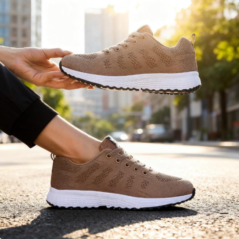 Women Shoes Luxury Brand Casuall Sneakers Shoe Summer Woman Running Shoe Breathable Comfortable Fashion Walking Lace Up Sneakers