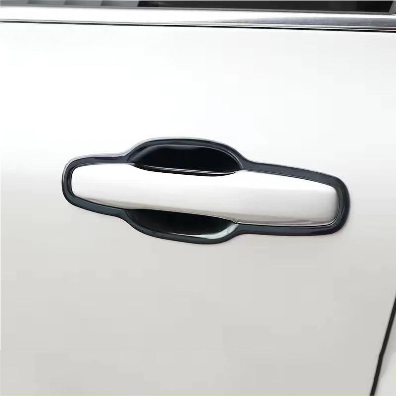 Car Door Handle Decorative Sequ Protective Cover Trim Chrome Stainless Steel Sticker for Volvo Xc60 Xc90 S90 V90